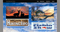 Desktop Screenshot of greenbaysportshows.com